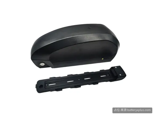 Aurora Fuel-Tank-Style Battery Case for moped-style E-Bikes (56 cells)