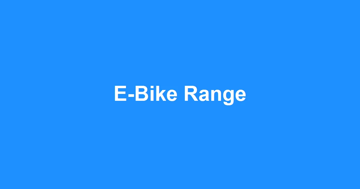 How Far Can a Converted E-Bike Really Go?