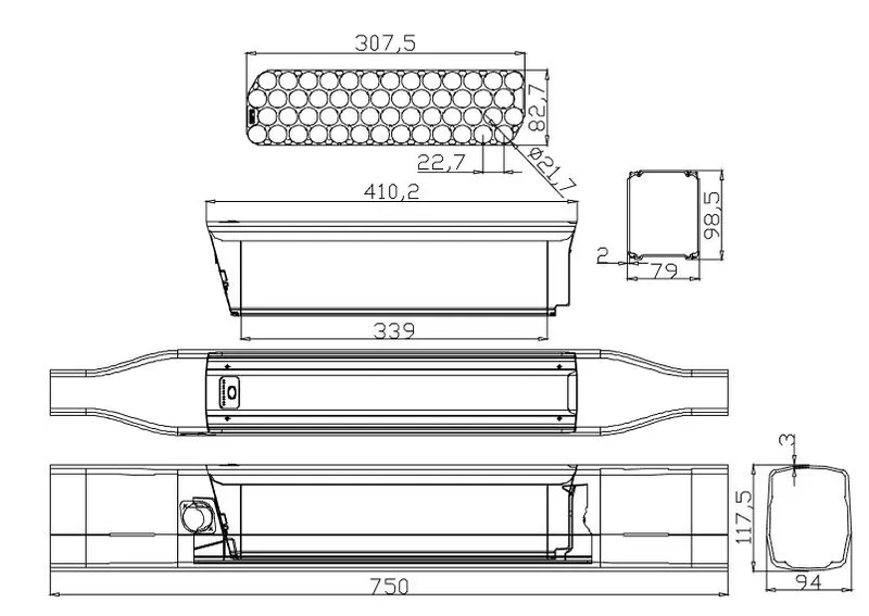 Sonite 21700 Battery Cases 12