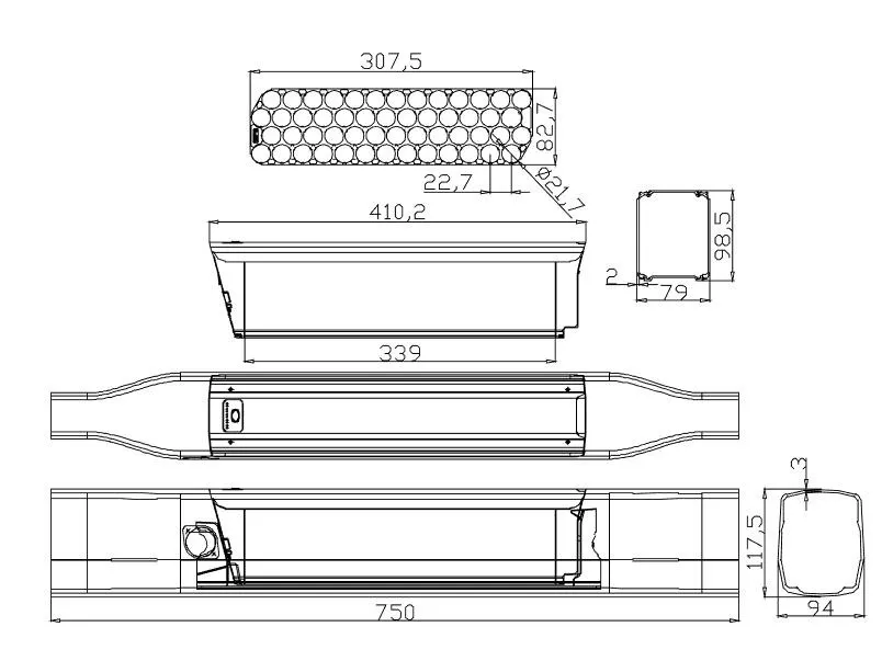 Sonite 21700 Battery Cases 12