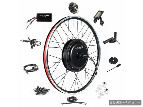 48V 1500W Direct-Drive Rear Hub Motor Kit (battery bundle optional)