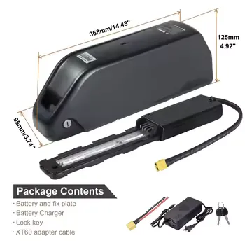 Downtube E-Bike Batteries (Hailong, Polly & ALX) 8