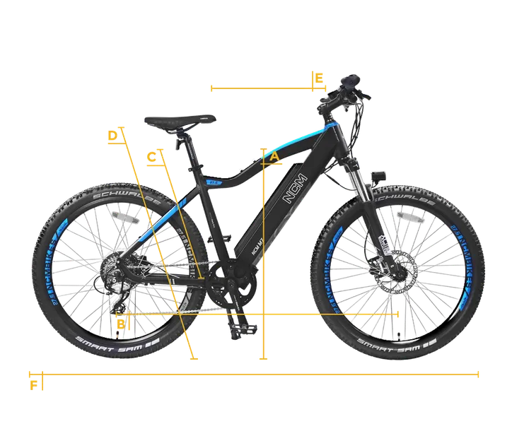 Electric Mountain Bike — Model EMTB-6 2