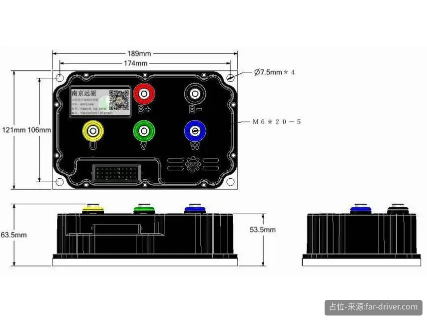 Fardriver ND72240 / ND72330 48–72V High-Power Vector Controller