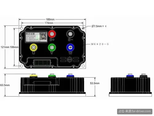Fardriver ND72240 / ND72330 48–72V High-Power Vector Controller