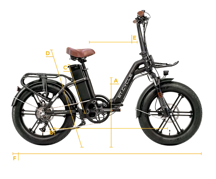 Electric Folding Bike — Model FLD-3 2